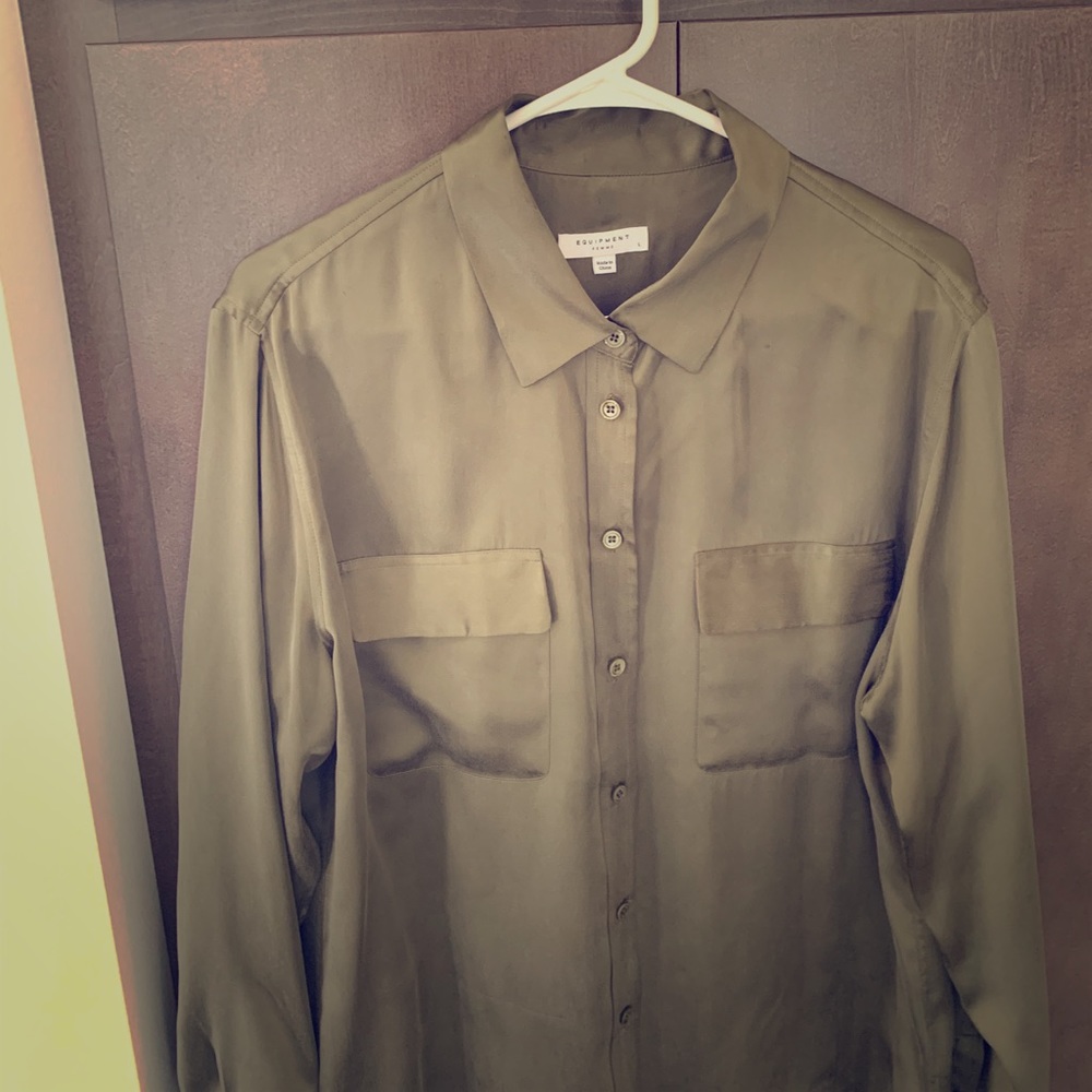 Equipment Silk Blouse